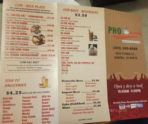 best pho aurora co|Pho Peoria .